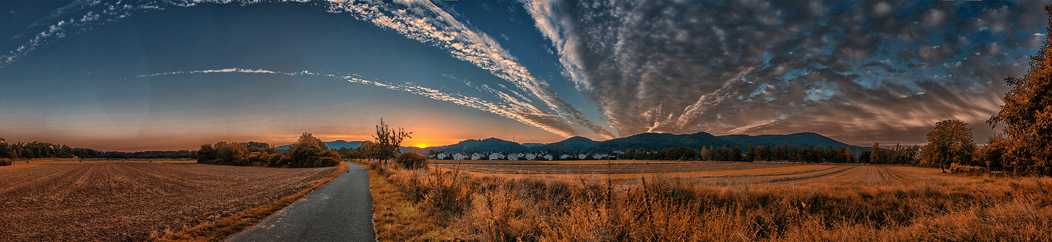 Sonnenaufgang in Bickenbach